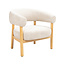 Label51 Fauteuil Alegra - Naturel - Cremona - One Size