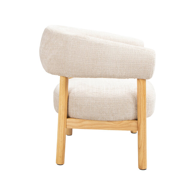 Label51 Fauteuil Alegra - Naturel - Cremona - One Size