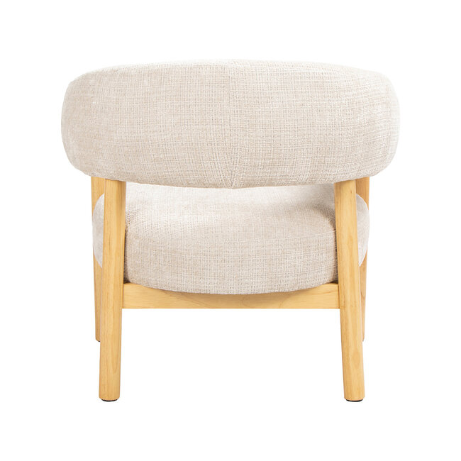 Label51 Fauteuil Alegra - Naturel - Cremona - One Size