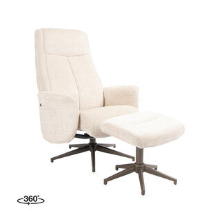 Label51 Fauteuil Tumba - Naturel - Cremona - One Size