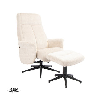 Label51 Fauteuil Tumba - Naturel - Cremona - One Size