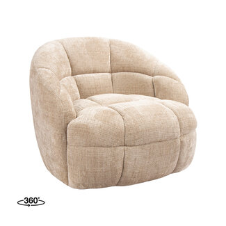 Label51 Fauteuil Bubble - Beige - Cremona - One Size