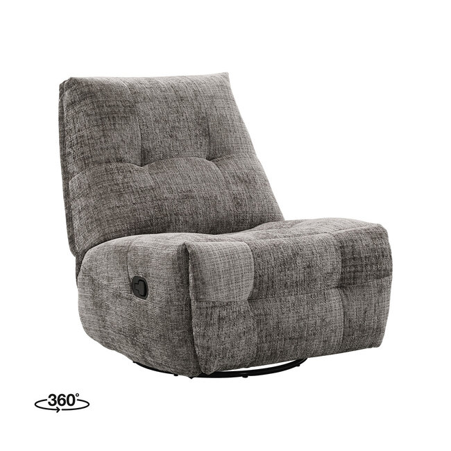 Label51 Fauteuil Reset Spot - Taupe - Cremona - Manueel Verstelbaar