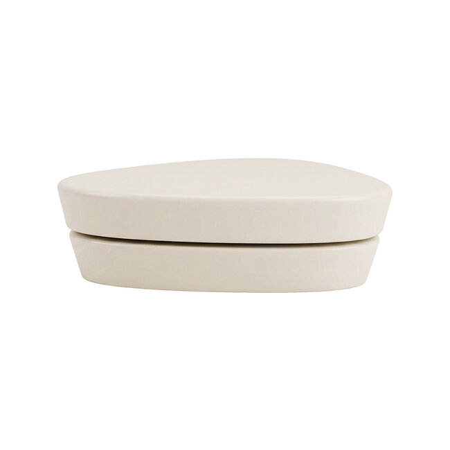 Label51 Salontafel Javi Japandi 110 cm – Soft Sand Mangohout