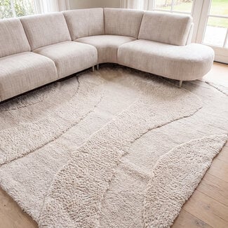 Label51 Vloerkleden Rima - Ivoor - Polyester - 200x290 cm