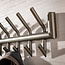 WoonStijl Kapstok Tubo 2x6 haken bruin