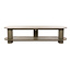 WoonStijl TV-meubel Selvo 180cm - 3D travertin zand