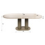 WoonStijl Eettafel Selvo 215cm - 3D travertin zand