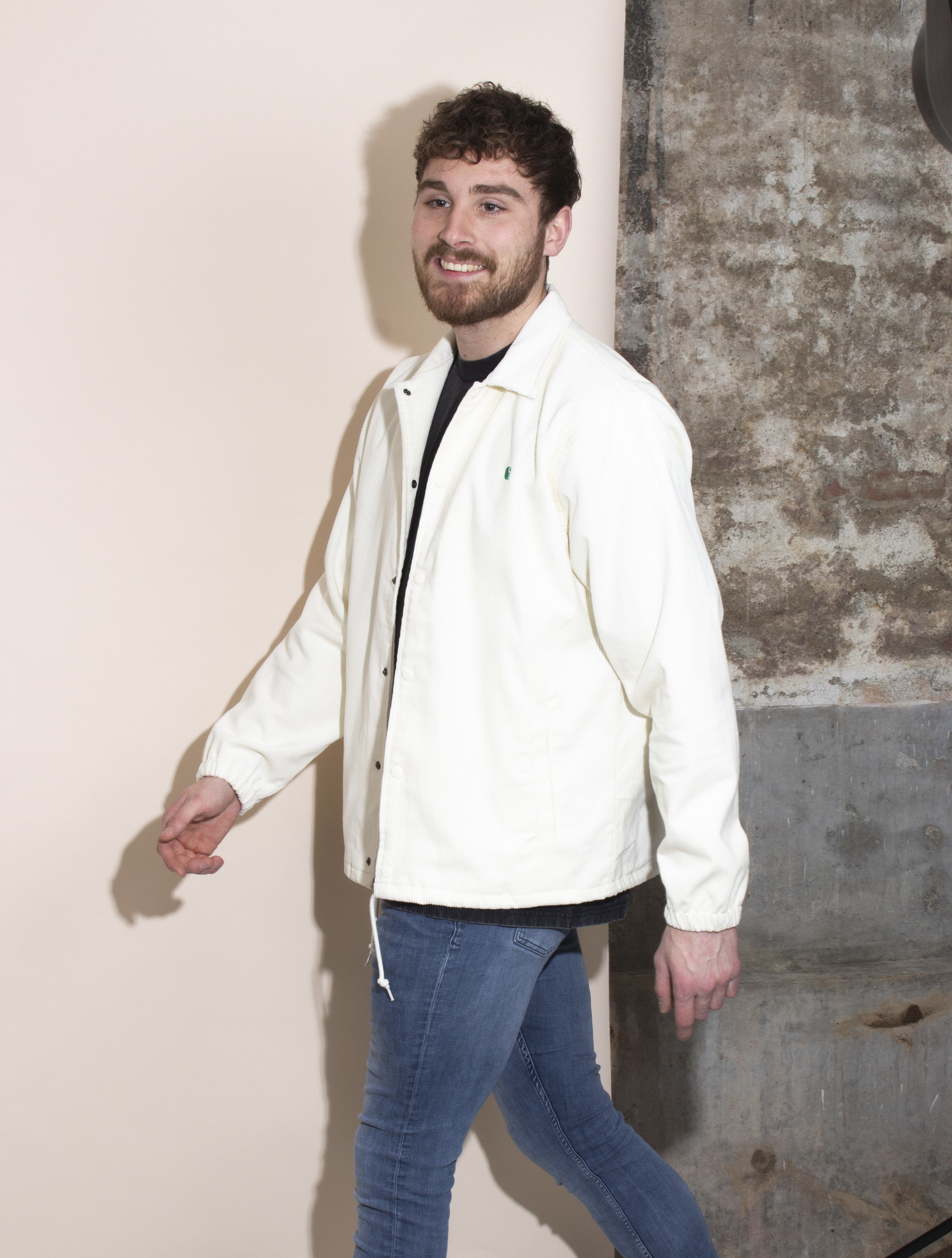 corduroy coach jacket