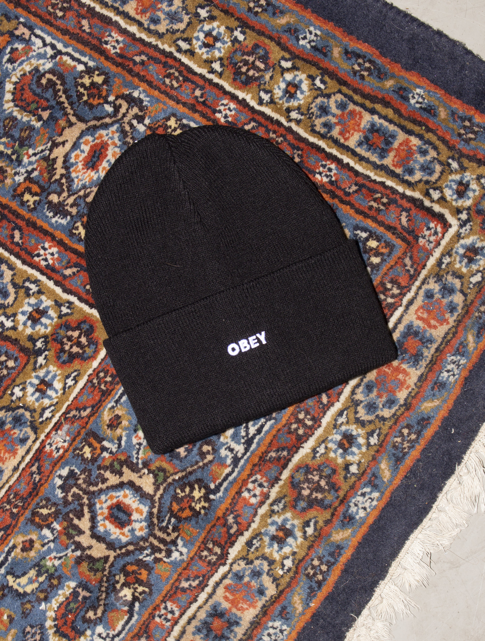 OBEY - Fluid Beanie - Black - FES 