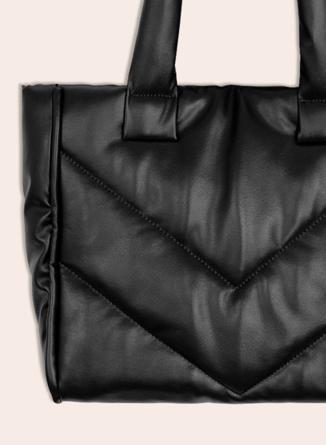 PU Handbag - Black