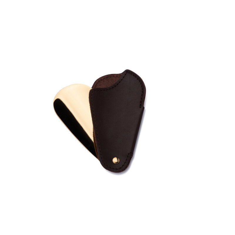 Walking Sticks Chausse pied CUIR BRUIN