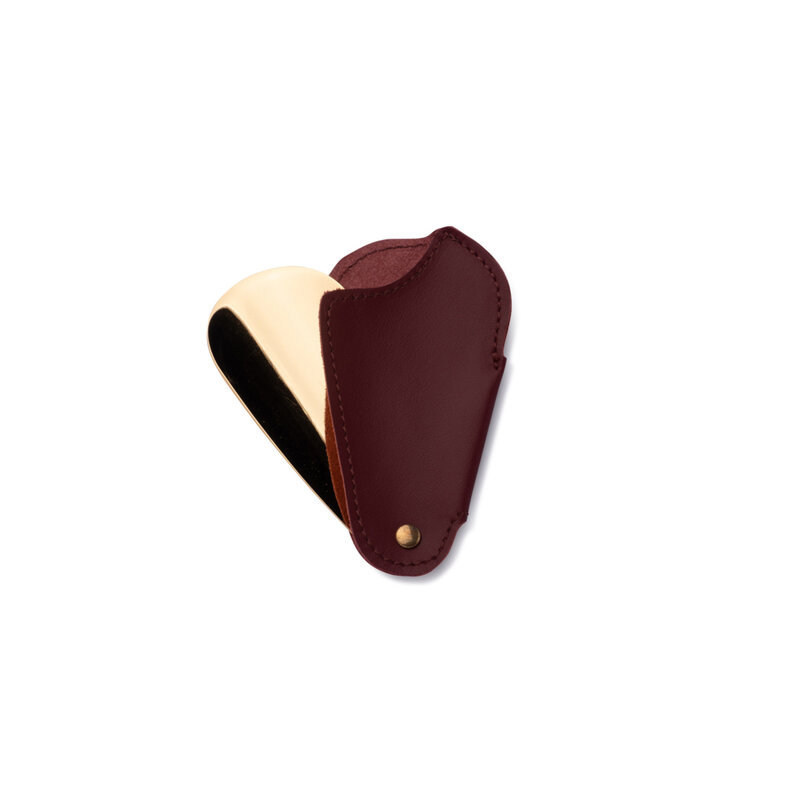 Walking Sticks Shoehorn LEATHER BORDEAUX