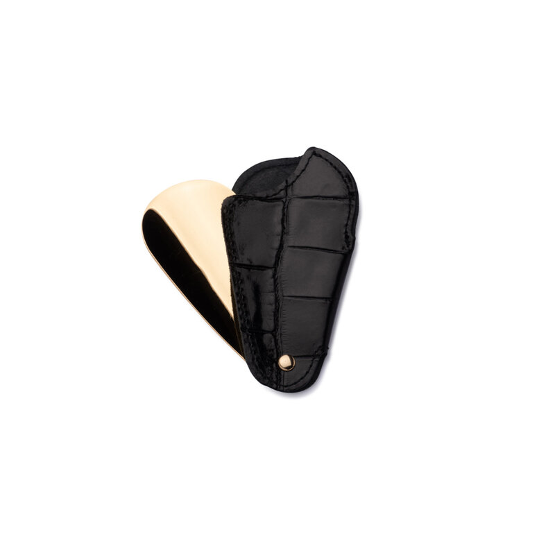 Walking Sticks Shoehorn CROCO BLACK