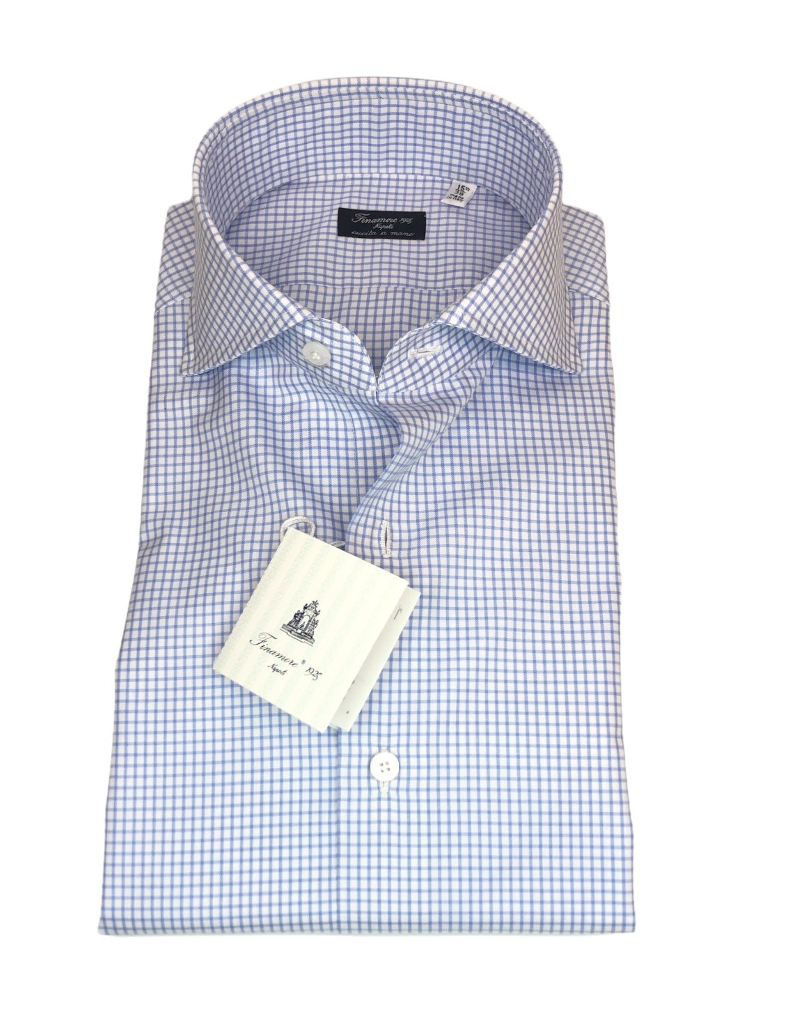 20/1 Finamore Mil Ed 040020 Shirt - Montulet Luxury Menswear