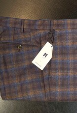 Pt01 PT01 Pantalon Superslim DF01Z00CL1 RE83 Checked Brown/Blue