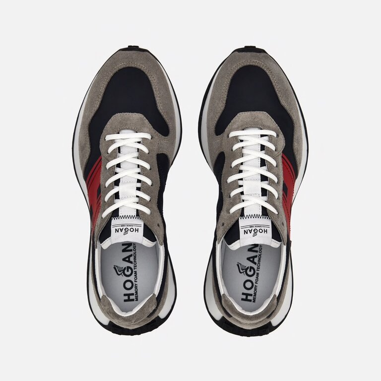 Hogan HOGAN Sneakers H601 Grey Blue Red HXM6010EG00N3K368Y