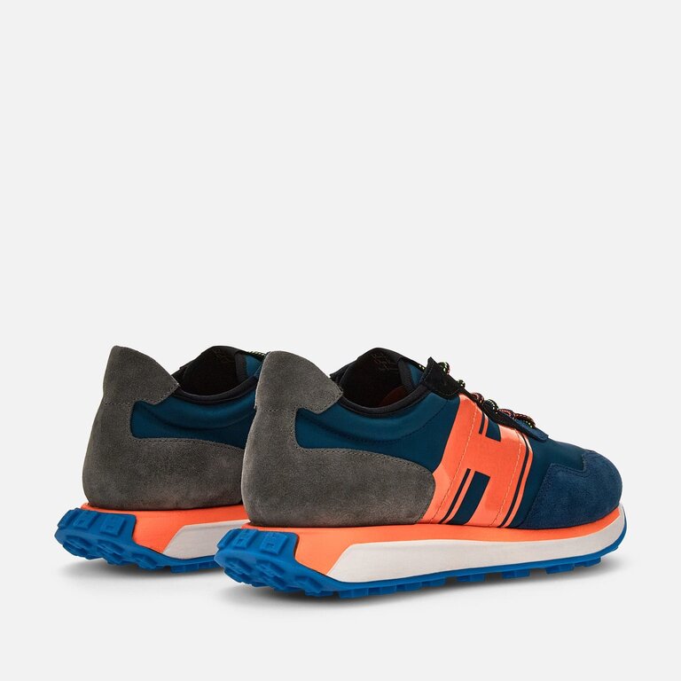 Hogan Sneakers Hogan H601 Light Blue Grey Orange HXM6070EG034B7