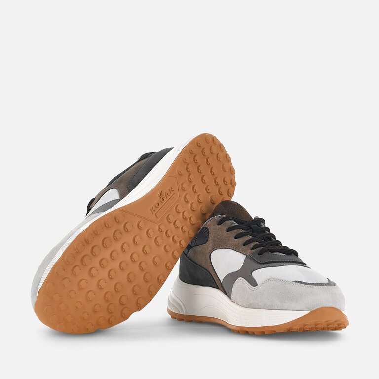 Hogan HOGAN Sneakers Hyperlight Brown Grey White HXM5630DM90264