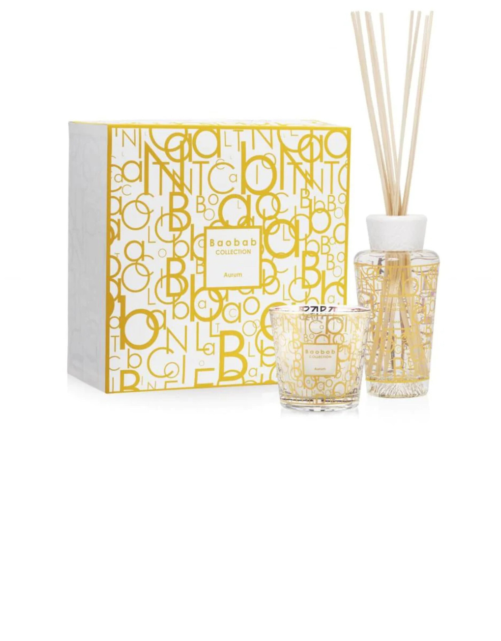 Baobab Baobab Gift Box Candle + Diffuser Aurum