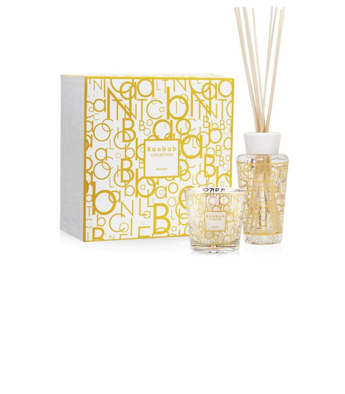 Baobab Baobab Gift Box Candle + Diffuser Aurum