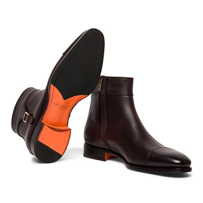 Santoni SANTONI Boots en cuir