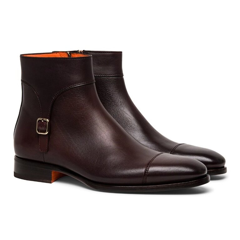 Santoni SANTONI Boots en cuir