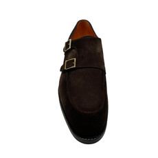 Santoni SANTONI Loafers with strap in suede