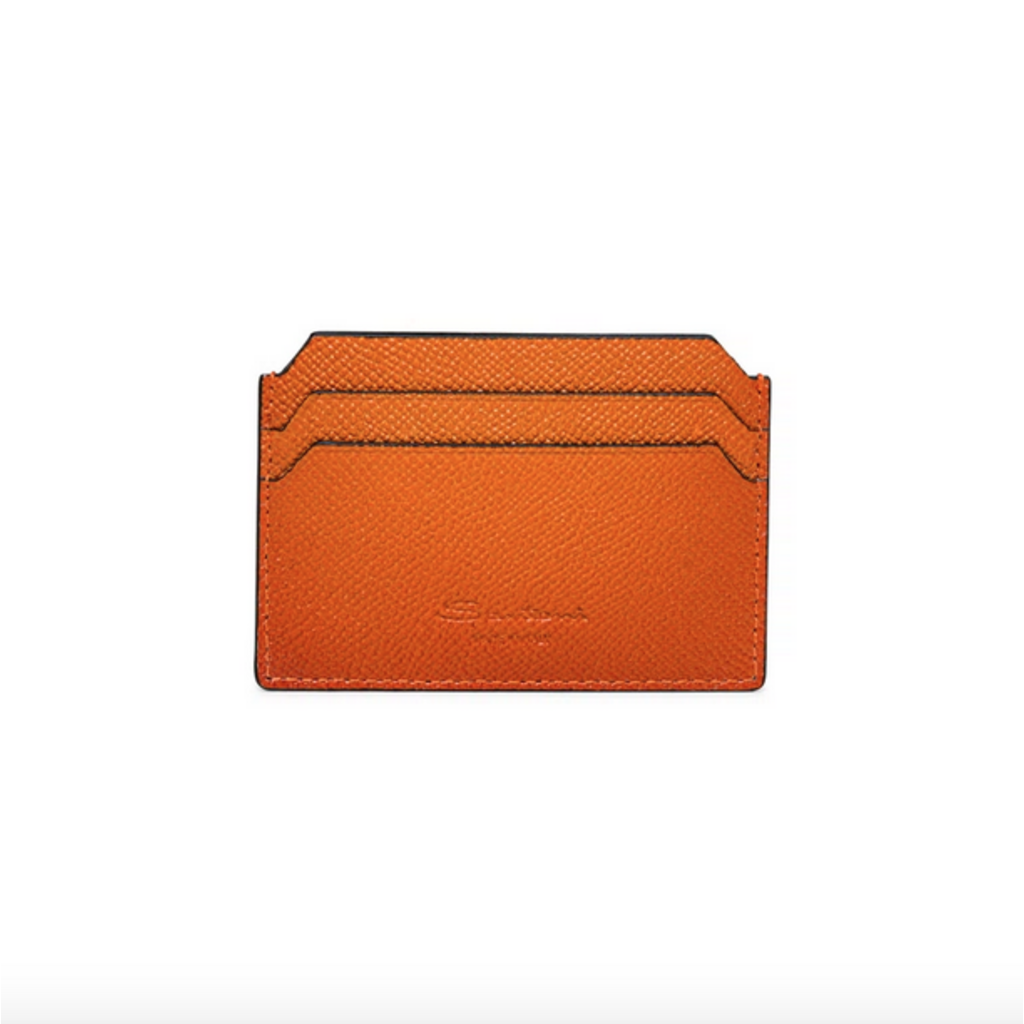 Santoni SANTONI Card Holder in leather