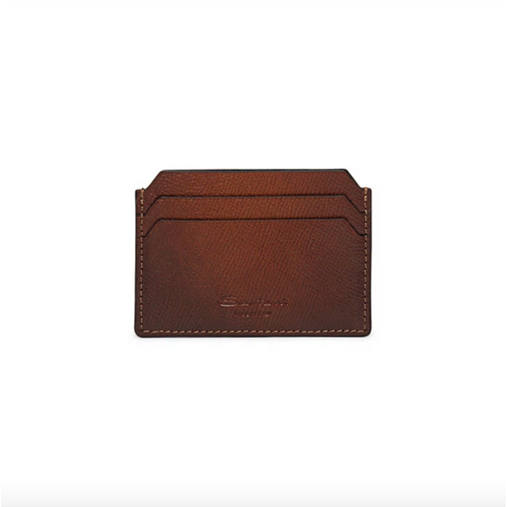 Santoni SANTONI Card Holder in leather