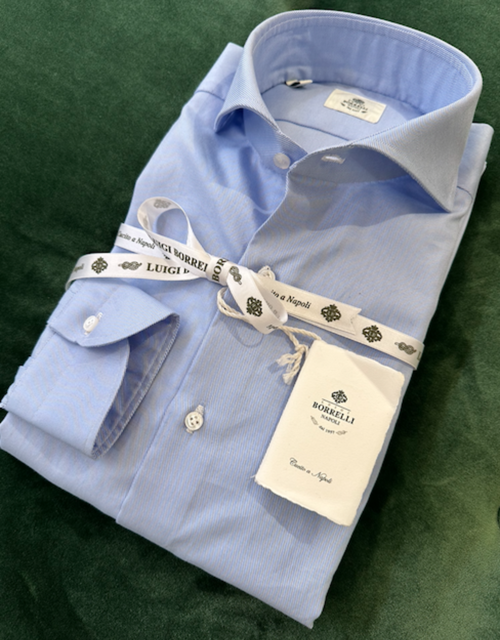 BORRELLI SHIRT PS44139 TWILL