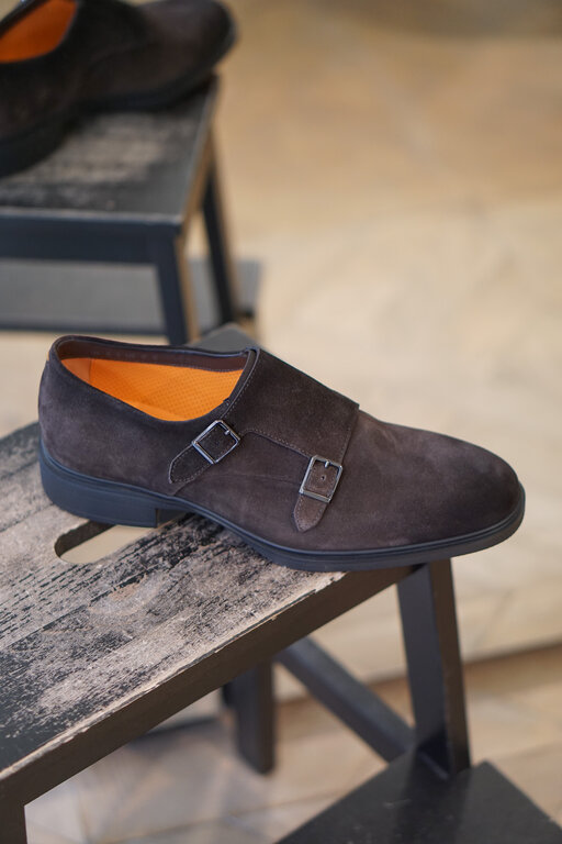 Santoni SANTONI Mocassins en Suède