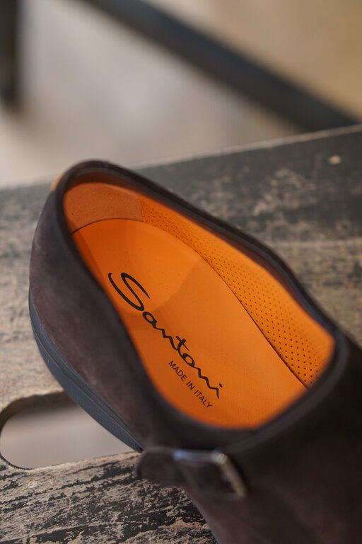 Santoni SANTONI Mocassins en Suède