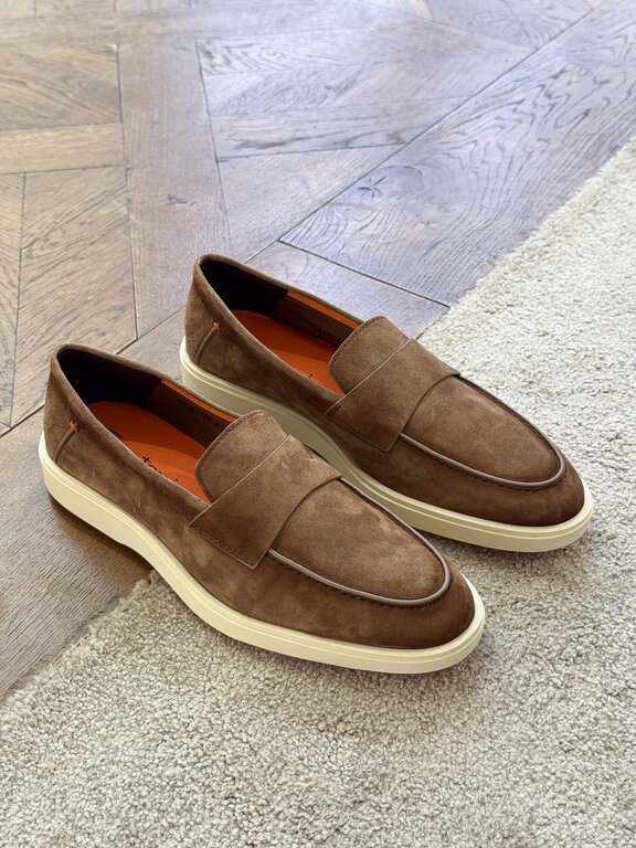 Santoni SANTONI Shoes Mocassin Penny MGDT19051TICSEAA