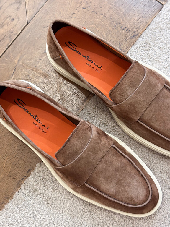 Santoni SANTONI Shoes Mocassin Penny MGDT19051TICSEAA