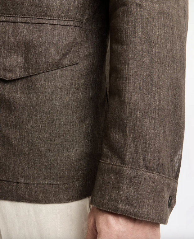 Fay FAY Vest Safari Field Jacket NAM19500440WXGS602