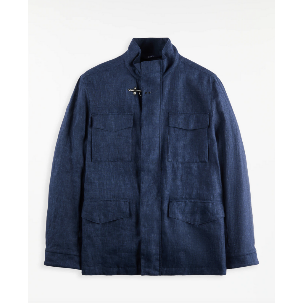 Fay FAY Vest Safari Field Jacket NAM19500440WXGU607