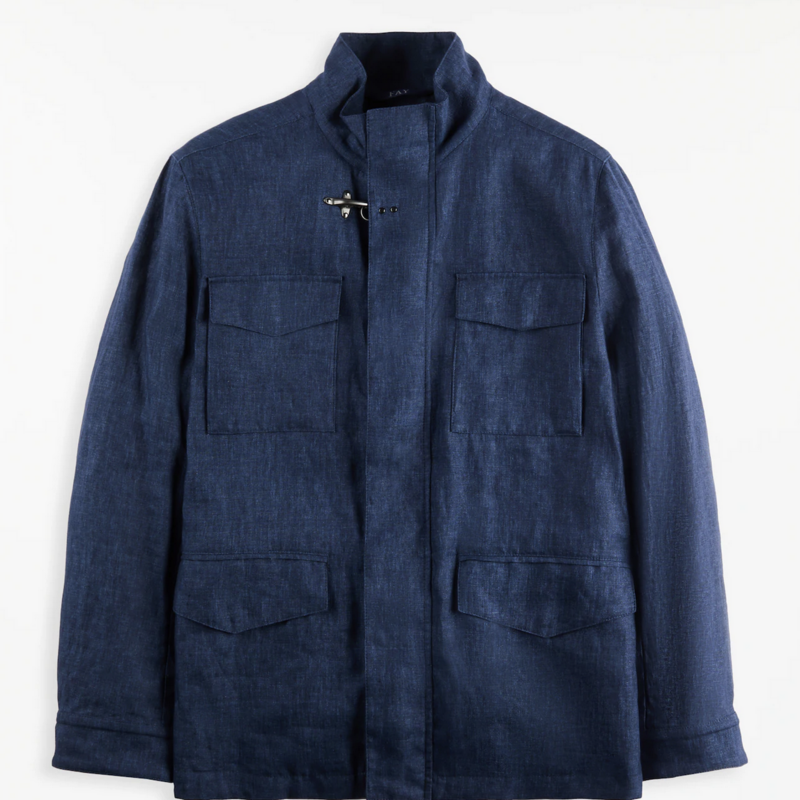 Fay FAY Vest Safari Field Jacket