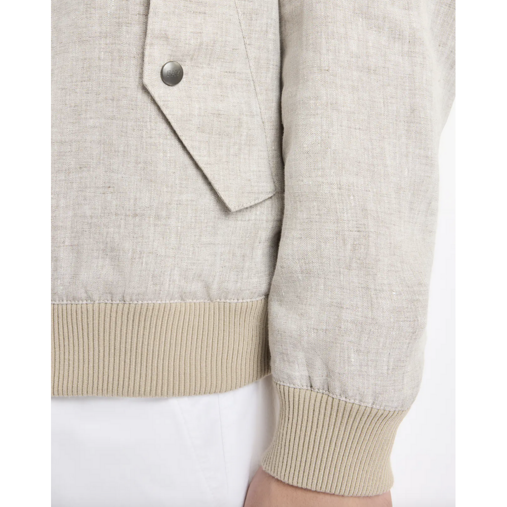 Fay FAY Vest Bomber LINEN NAM11500170WXGC205