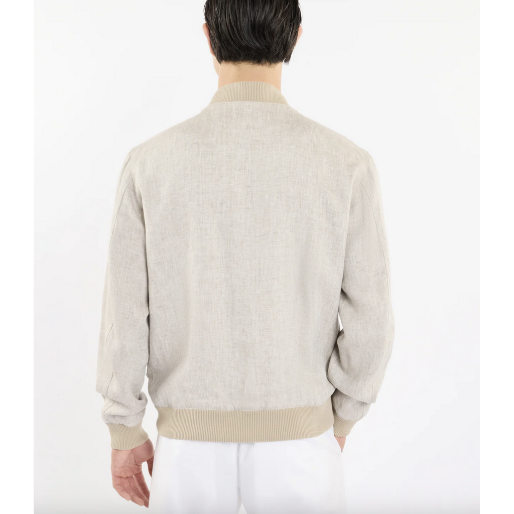 Fay FAY Vest Bomber LINEN NAM11500170WXGC205