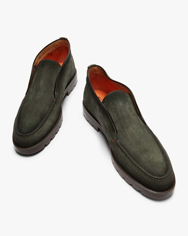 Santoni SANTONI Bottes en daim