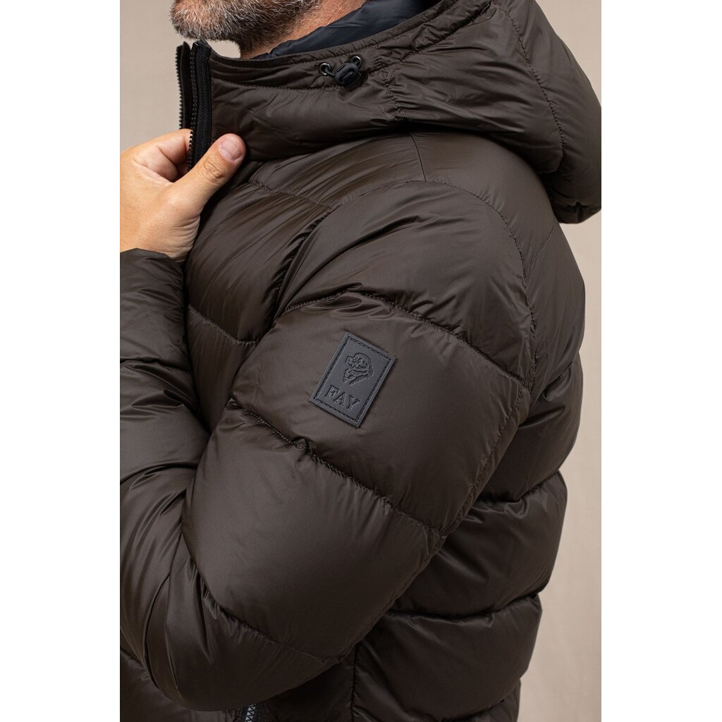 Fay FAY Puffer Coat in brown