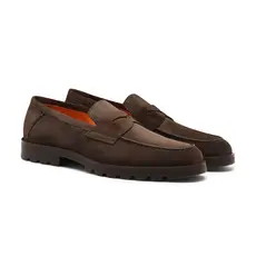 Santoni SANTONI Suede Loafers
