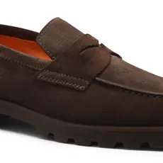 Santoni SANTONI Suede Loafers