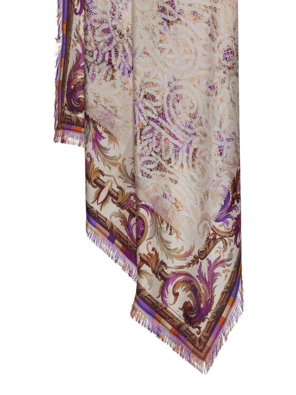 Pierre Louis Mascia Silk Scarf ALOEUW 135x195