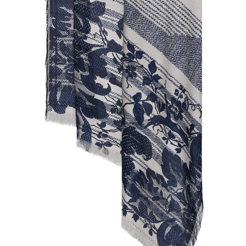 Pierre Louis Mascia Silk Scarf ALOEUW 135x195