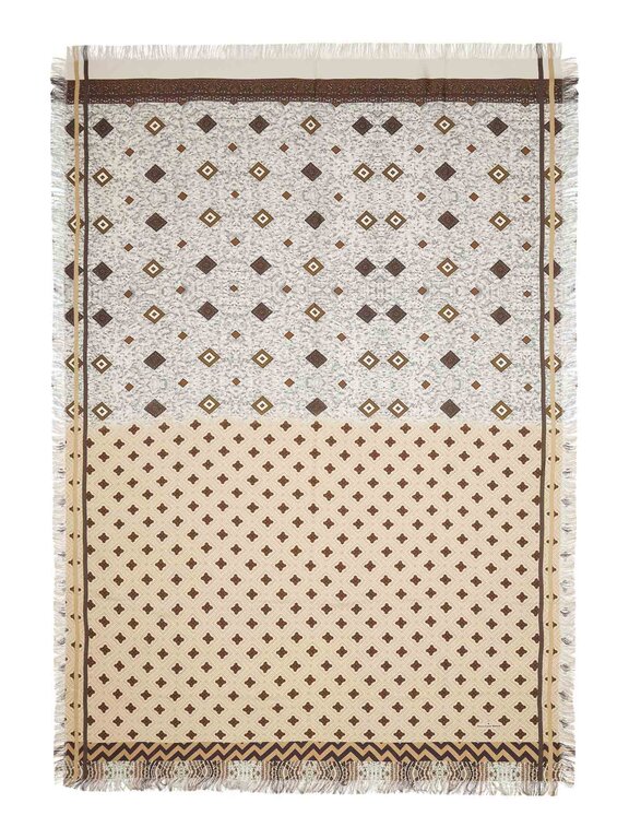 Pierre Louis Mascia Silk Scarf ALOEUW 135x195