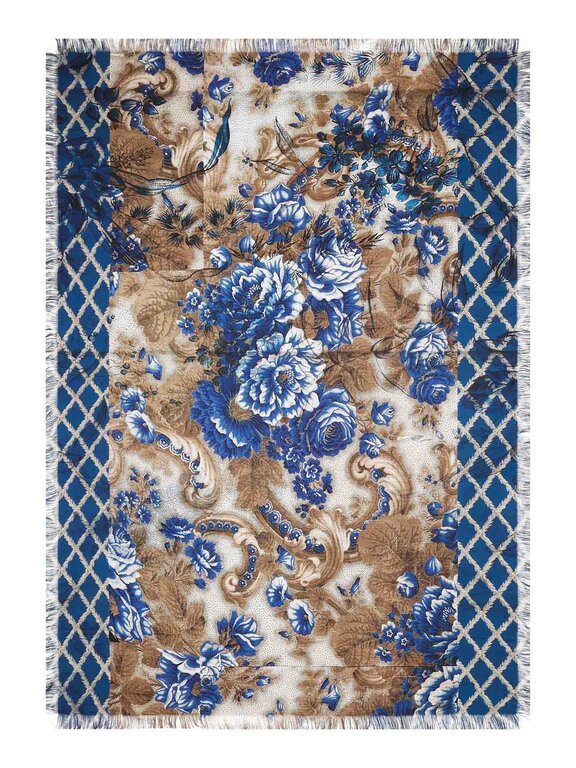 Pierre Louis Mascia Silk Scarf ALOEUW 135x195