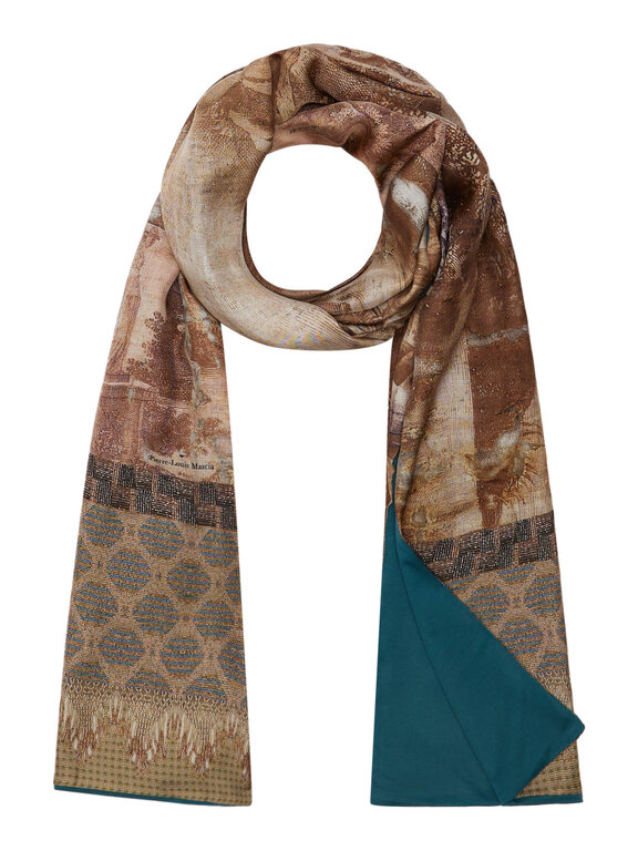 Pierre Louis Mascia PLM Scarf  ALOESTA 65x190
