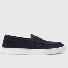 Doucal's DOUCAL'S Mocassins Penny en daim
